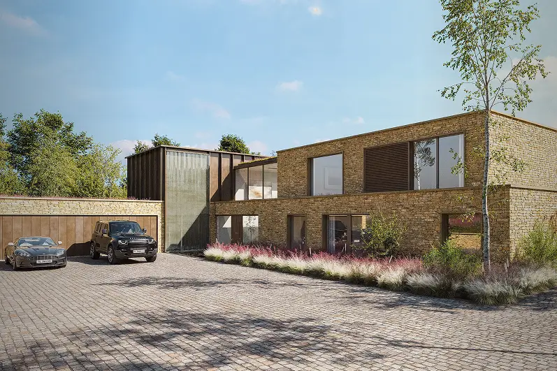 The Cascade Front View