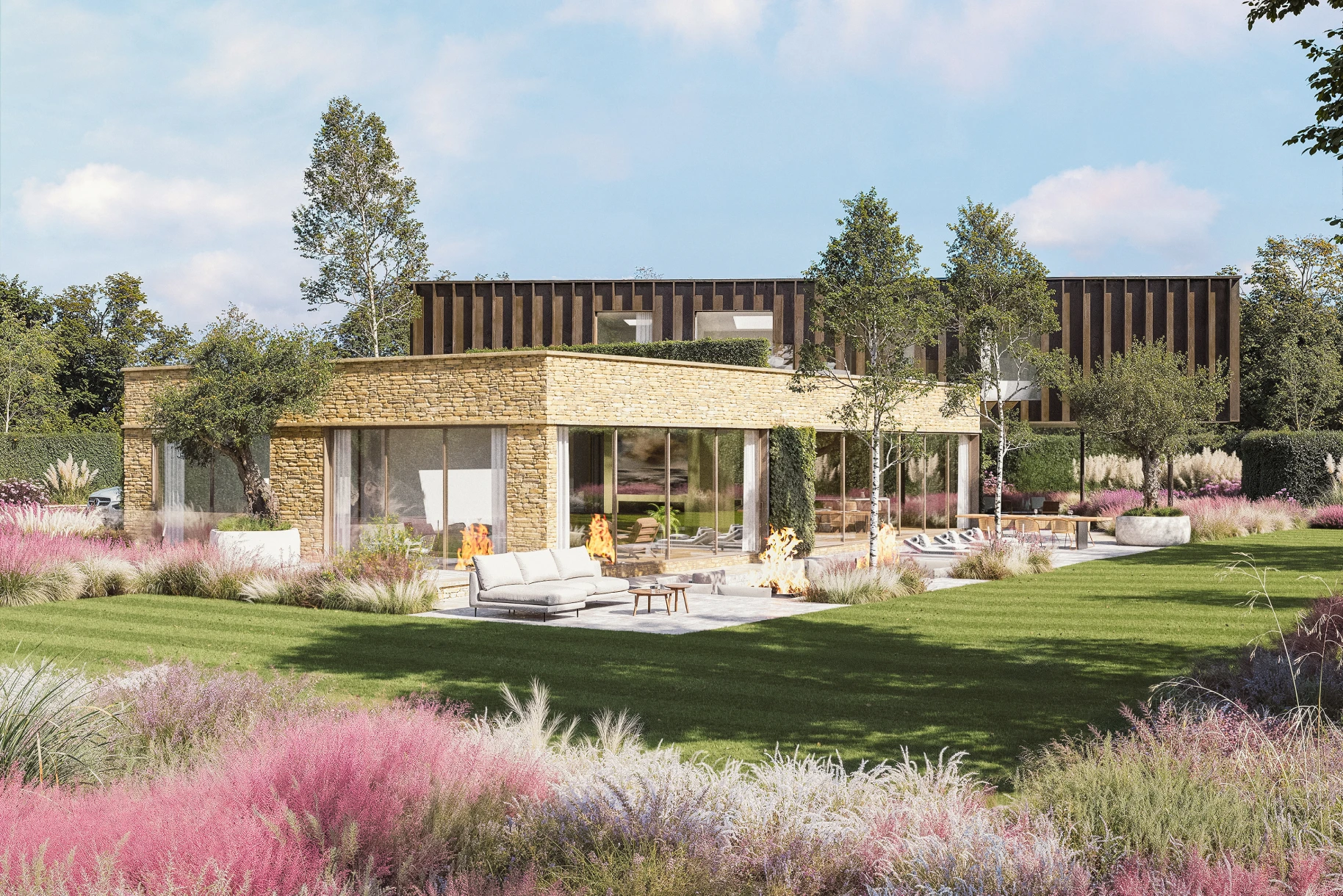 The Retreat Garden View