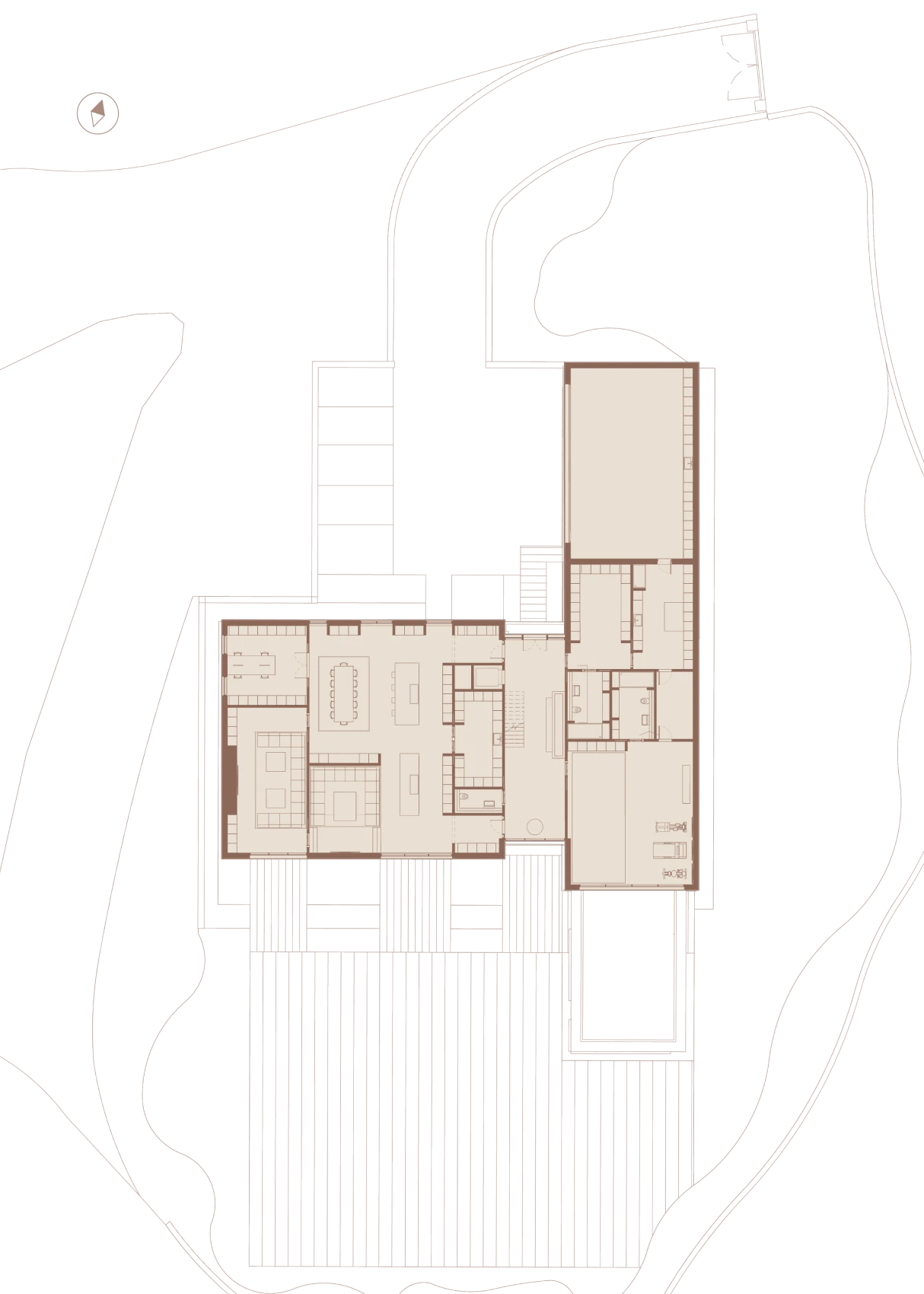 The Sundown ground floor plan